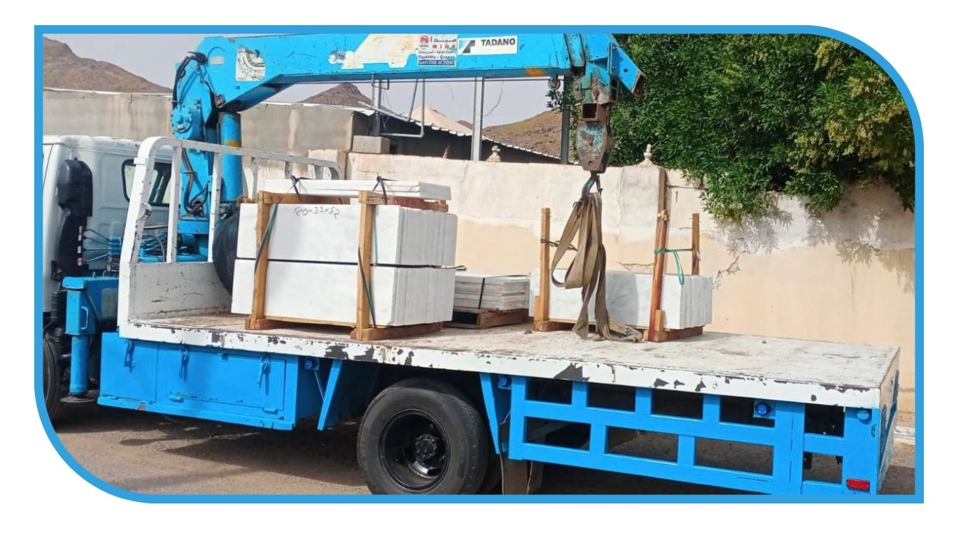 ونش نقل بلاط وسيراميك في المدينة