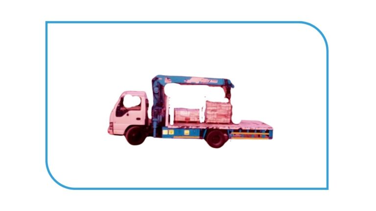 سطحة هيدروليك لنقل البلاط في المدينة